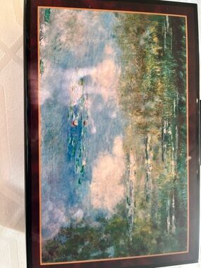 Musical Jewelry Box-Monet inspired.

Plays Waltz of the Flowers by Tchaikovsky.